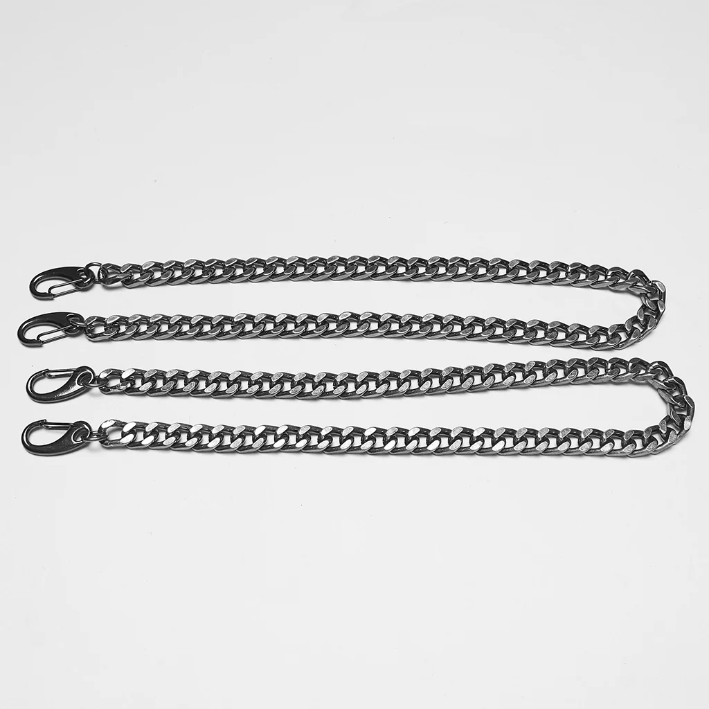 WS-854BDM Punk Accessories Leather Harness Rivet Studded Chain Straps - Image 8