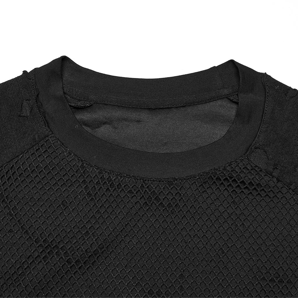 WT-1007BXM Edgy Punk Vests with Rivet Detailing and Chest Pocket Design - Image 55