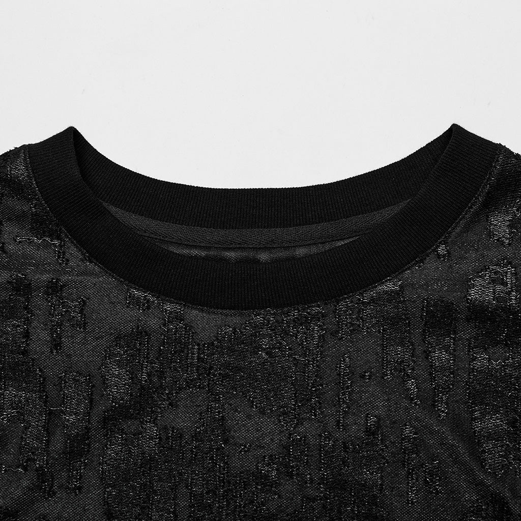 WT-887BXM Mens Gothic Grunge Sleeveless Distressed Tank Top - Image 18