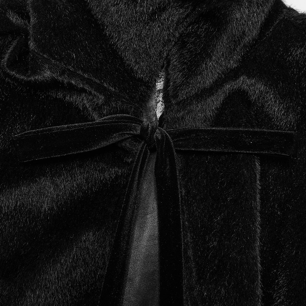 WY-1542DPM Elegant Gothic Cloak Hooded Black Red Lining??????????????????????????????????¡ì?????????????????? Sophisticated Style - Image 19