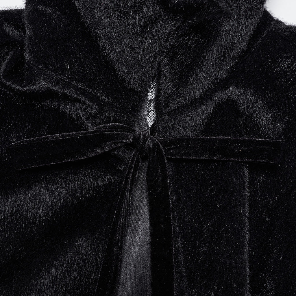 WY-1542DPM Elegant Gothic Cloak Hooded Black Red Lining??????????????????????????????????¡ì?????????????????? Sophisticated Style - Image 28