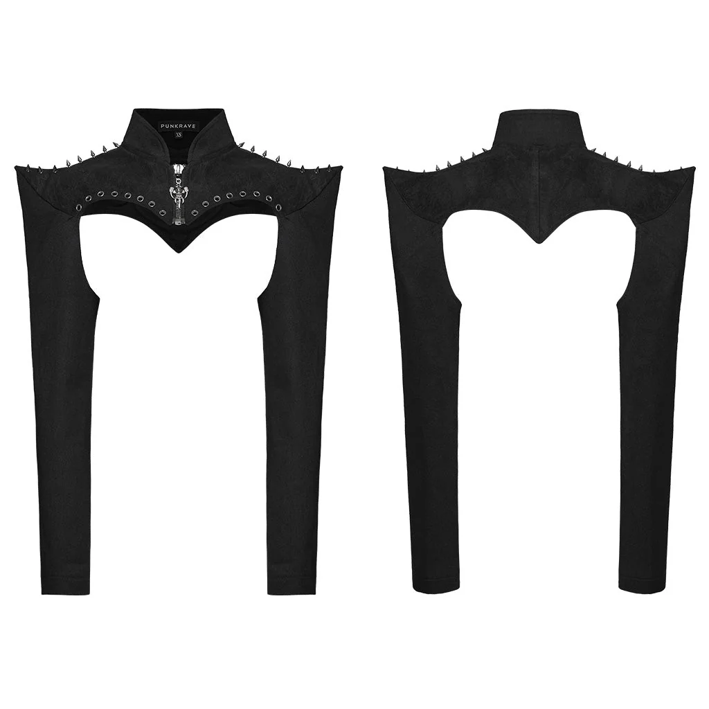 WY-1653XDF Spiked Gothic Cutout Punk Jackets for Edgy Statement Looks - Image 16