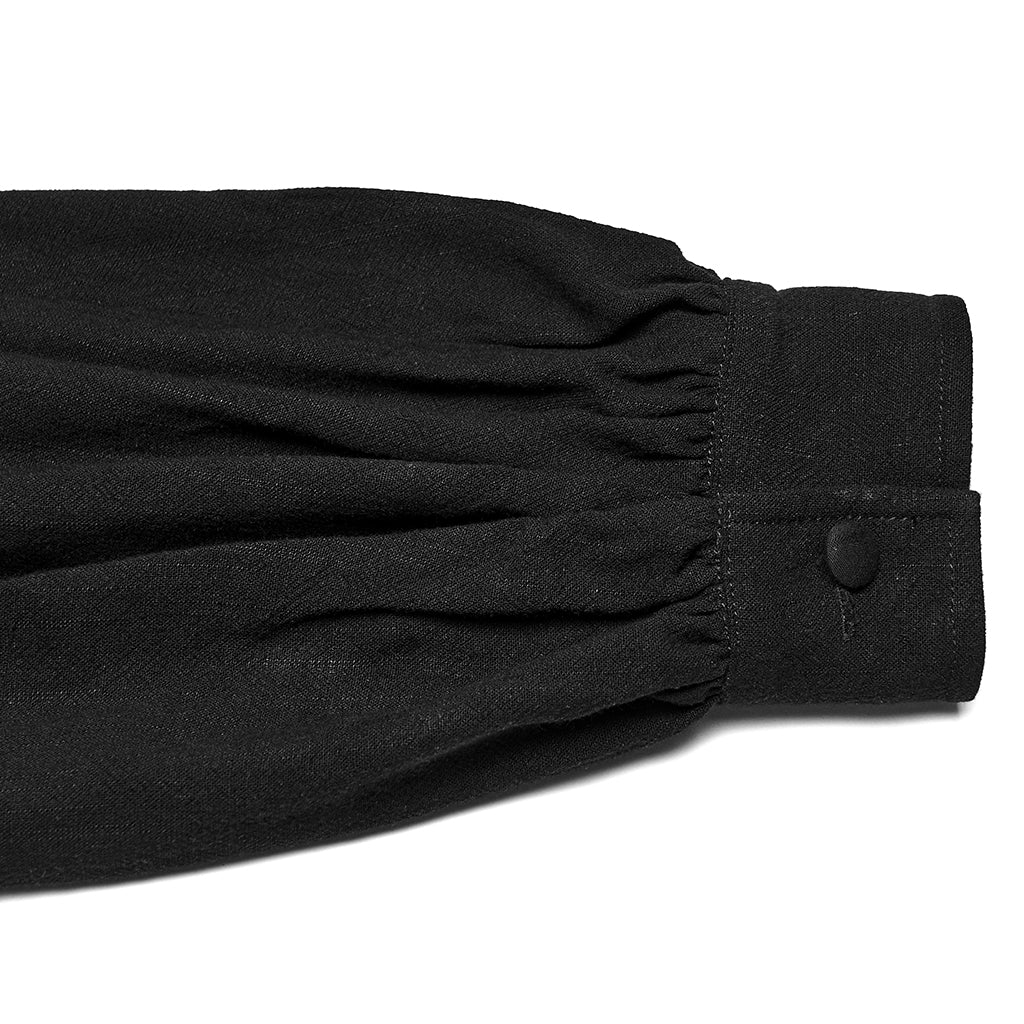 WY-1875CCM Elegant Victorian Gothic Shirts with Intricate Embroidered Details - Image 18