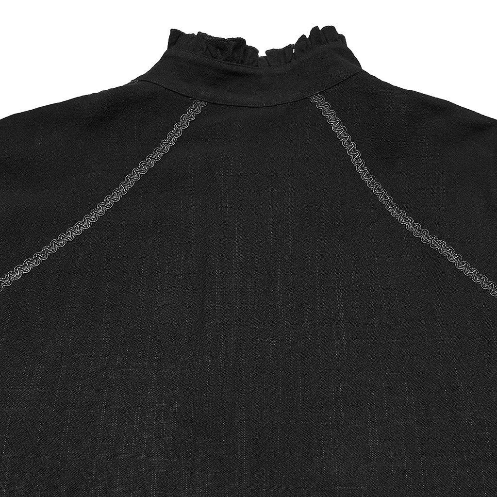WY-1875CCM Elegant Victorian Gothic Shirts with Intricate Embroidered Details - Image 19